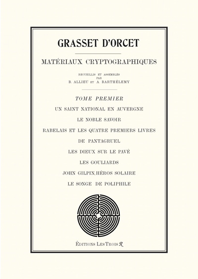 Matériaux Cryptographiques tome I - 3e édition